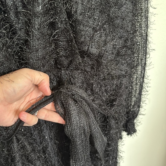 BloomChic Eyelash Wrap Blouse - Picture 6 of 6